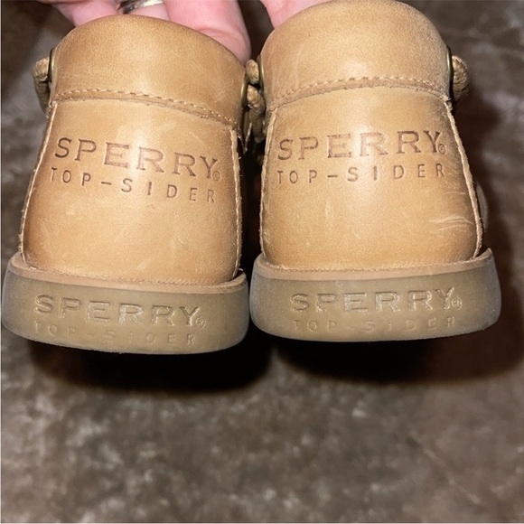 🥶😀🔥Sperry - Tan Boat Shoes - 9.5 - Picture 5 of 7